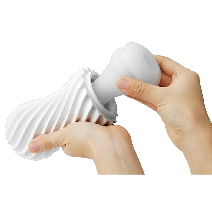 Male Sex Toys Tenga Tenga Flex Silky White Masturbator