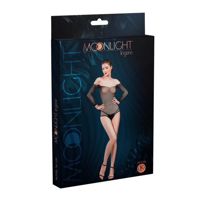Moonlight Male Sex Toys Moonlight M09 Erotic mesh bodysuit with crystals