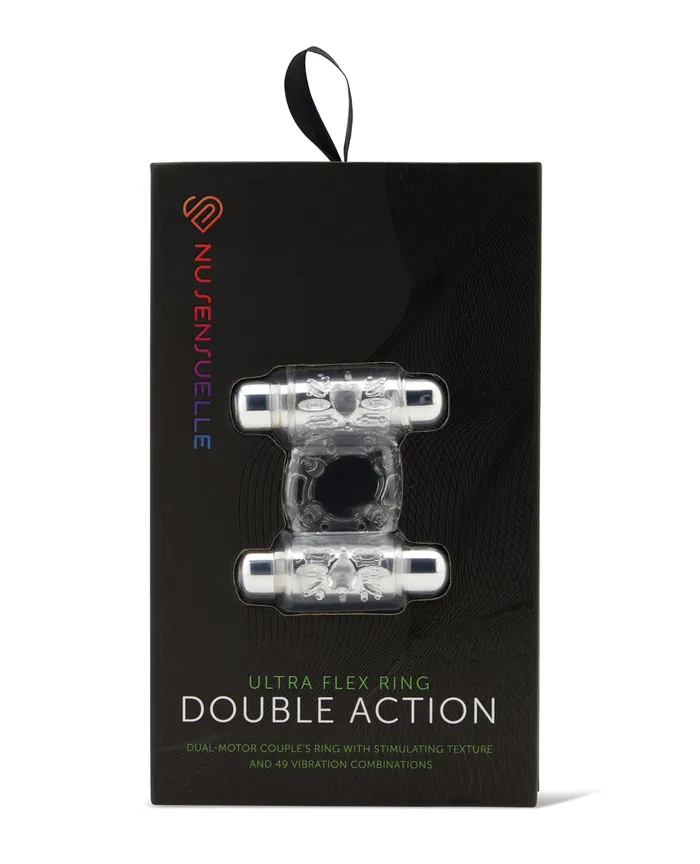 Nu Sensuelle Male Sex Toys Nu Sensuelle Double Action Cock Ring
