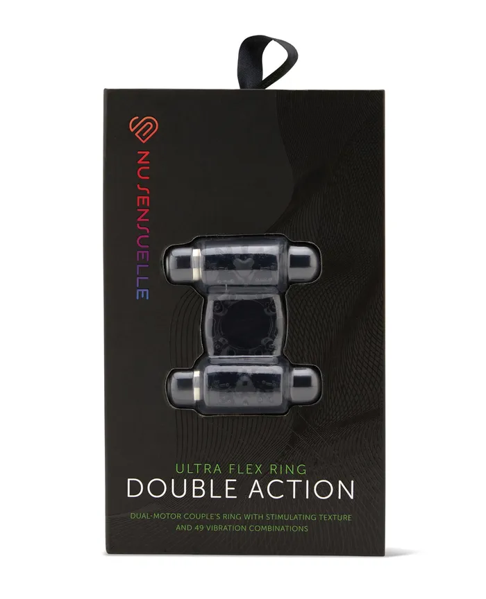 Nu Sensuelle Male Sex Toys Nu Sensuelle Double Action Cock Ring