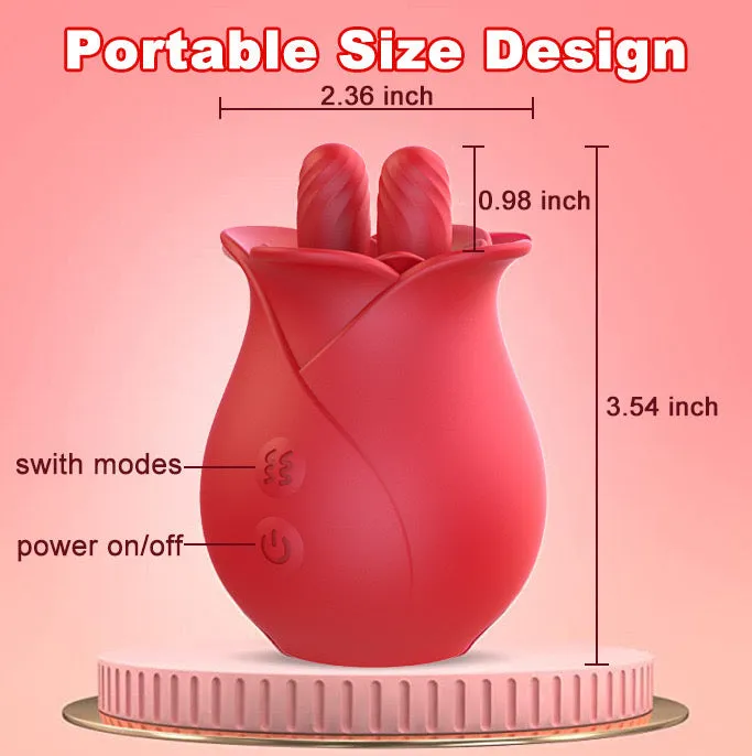STS Female Sex Toys Rosebud Vibrator Clitorial Stimulator Discreet Sex Toy