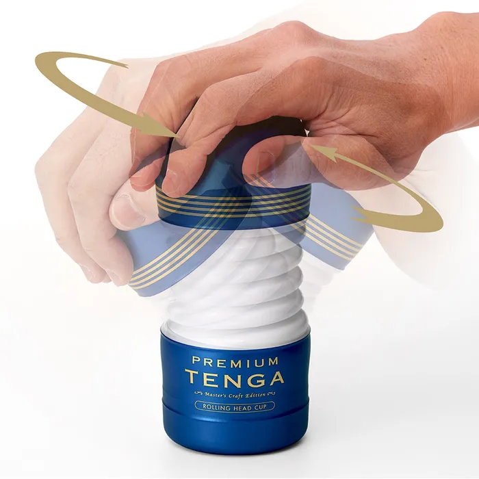 Tenga Male Sex Toys PREMIUM ROLLING HEAD CUP