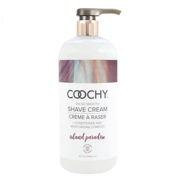 Vibrators Coochy Shave Cream Island Paradise 32oz