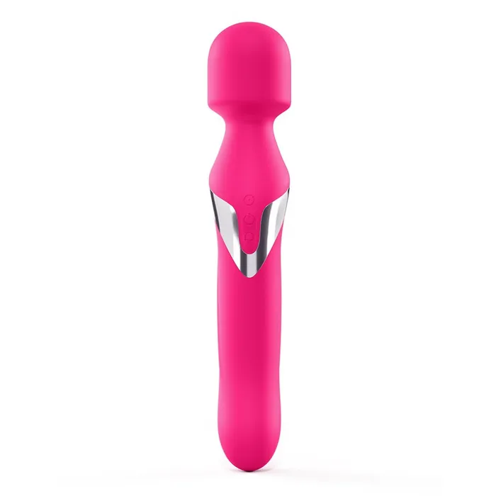 Vibrators Dorcel Powerful rechargeable massager with two motors Dorcel Dual Orgasm pink Vibrators Dorcel Powerful rechargeable massager with two motors Dorcel Dual Orgasm pink