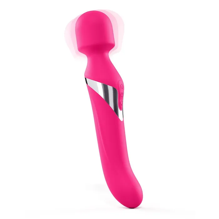 Vibrators Dorcel Powerful rechargeable massager with two motors Dorcel Dual Orgasm pink Vibrators Dorcel Powerful rechargeable massager with two motors Dorcel Dual Orgasm pink
