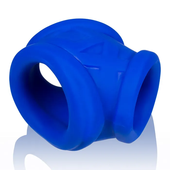 Vibrators OXBALLS OxBalls Oxsling Ballstretcher Ring Blue