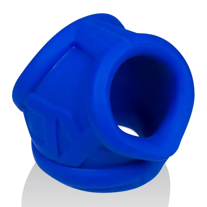 Vibrators OXBALLS OxBalls Oxsling Ballstretcher Ring Blue Vibrators OXBALLS OxBalls Oxsling Ballstretcher Ring Blue