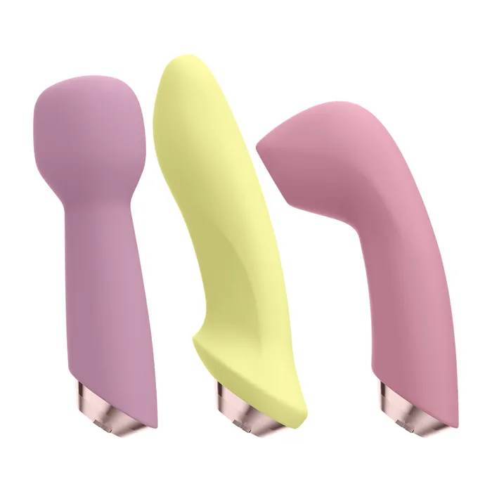 Vibrators Satisfyer Satisfyer Marvelous Four Deluxe Set of Vibrators Sucking Clitoral Stimulator