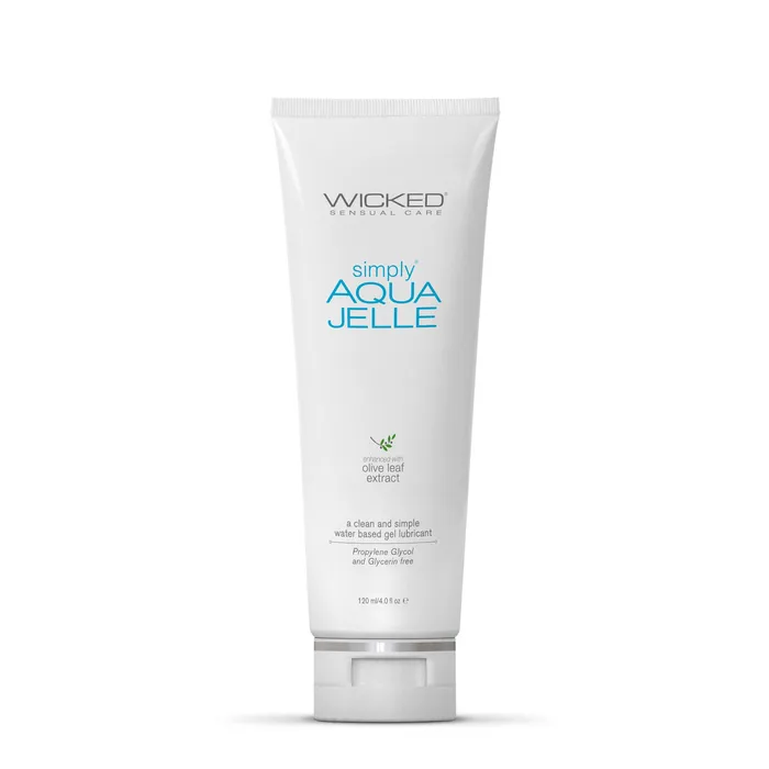 Wicked Simply Aqua Jelle 4oz Vibrators