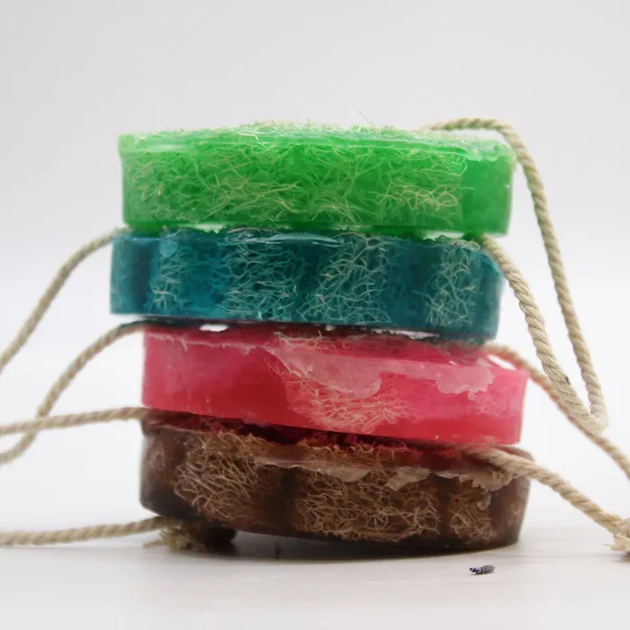 Ancient Wisdom Female Sex Toys Fruity Scrub Soap on a Rope Raspberry Pomegranate