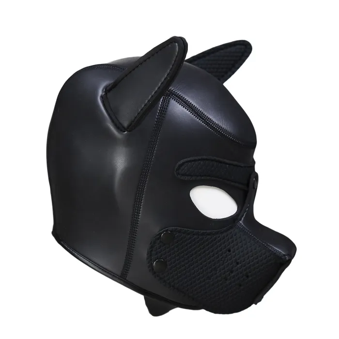 Couples SexyPlay BDSM Bondage Puppy Hood Head Mask