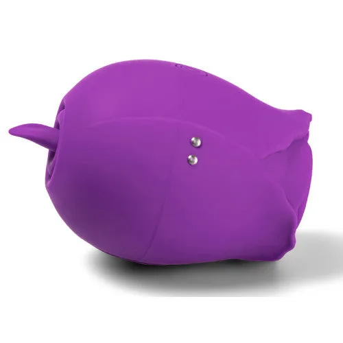 Female Sex Toys CyprusLoveShop Purple Silicone Clitoral Rose Sucking Vibrator with Vibrating Tongue Female Sex Toys CyprusLoveShop Purple Silicone Clitoral Rose Sucking Vibrator with Vibrating Tongue