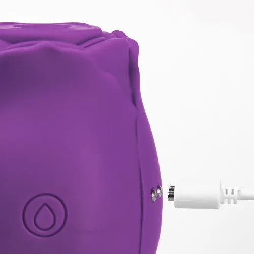Female Sex Toys CyprusLoveShop Purple Silicone Clitoral Rose Sucking Vibrator with Vibrating Tongue Female Sex Toys CyprusLoveShop Purple Silicone Clitoral Rose Sucking Vibrator with Vibrating Tongue