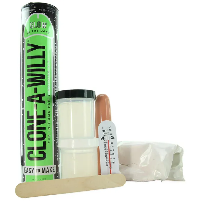 Female Sex Toys SexToysVancouverDelivery CloneAWilly Vibrator Kit in Glow in the Dark