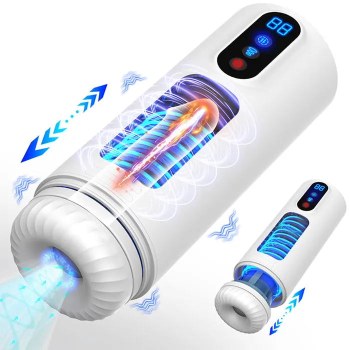 Male Sex Toys HGOD Hgod Hurricane Max Telescopic Auto Heating Suction Vibrating Male Masturbator Male Sex Toys HGOD Hgod Hurricane Max Telescopic Auto Heating Suction Vibrating Male Masturbator