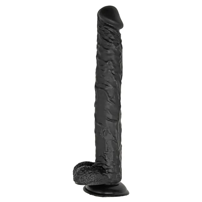 MD Anal MD Laser Super XLarge Realistic Dildo Anal Snake 40cm Black