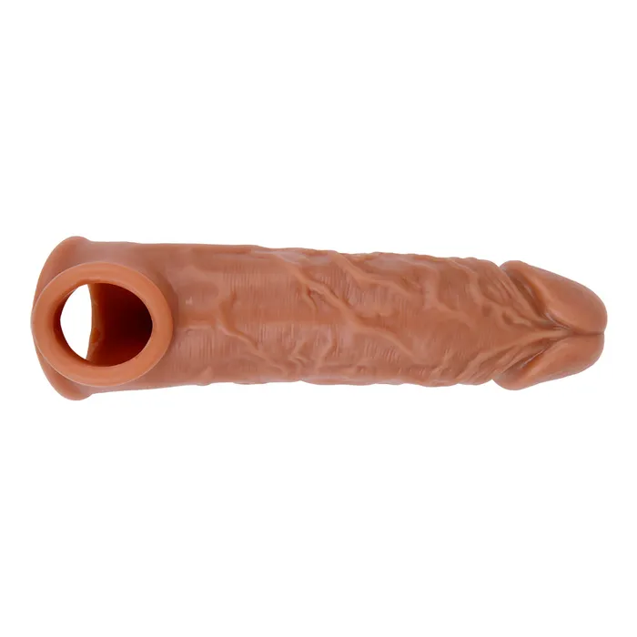MD MD M3 Realistic Silicone Penis Sleeve Cock Extender Add 157 inch Male Sex Toys