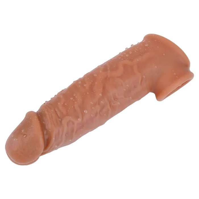 MD MD M3 Realistic Silicone Penis Sleeve Cock Extender Add 157 inch Male Sex Toys