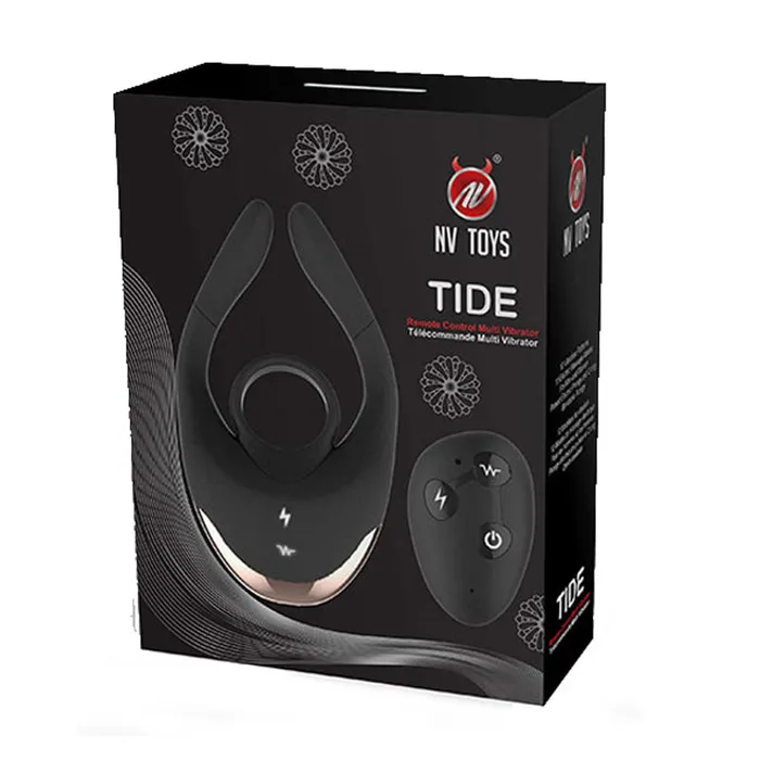 NV Toys Tide Remote Control Electric Shock Vibrating Penis Ring Couples Vibrator NV TOYS Couples