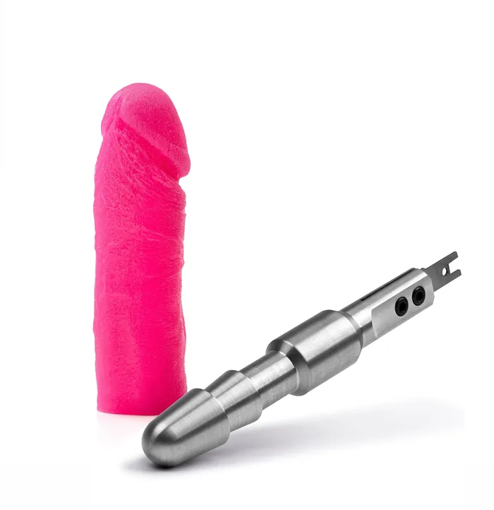 Reciprocating Saw Adapter With 6 inch Pink Glow In The Dark VacuLock DildoRSA adapterDildo vaculock Dildos Reciprocating Saw Adapter With 6 inch Pink Glow In The Dark VacuLock DildoRSA adapterDildo vaculock Dildos
