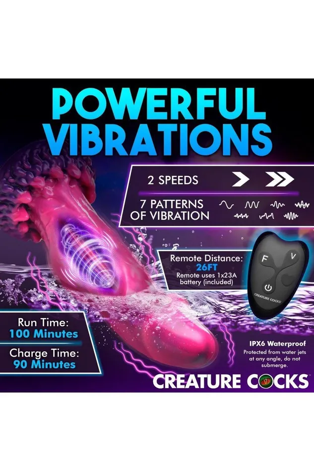 Sex On the Go Female Sex Toys Xenox Vibrating Silicone Dildo with Remote