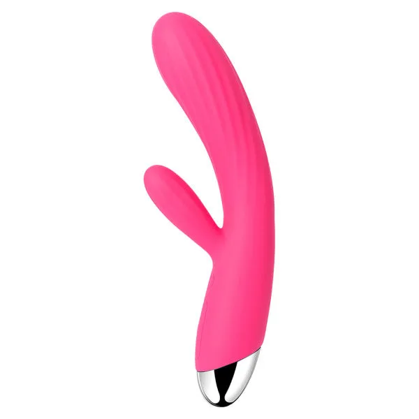 Svakom Female Sex Toys SVAKOM Angel Flexible Intelligent Warming Rabbit Vibrator Rose