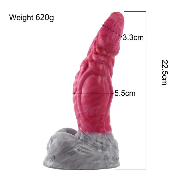 YOCY Dildos YOCY 225cm Fantasy Alien Dildo Red
