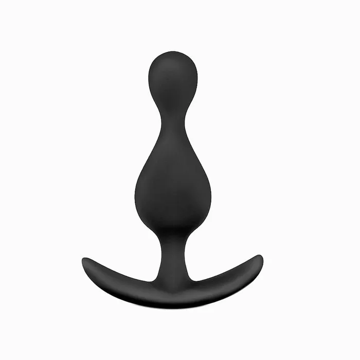 Anal Adventures Wave Plug Blush Male Sex Toys