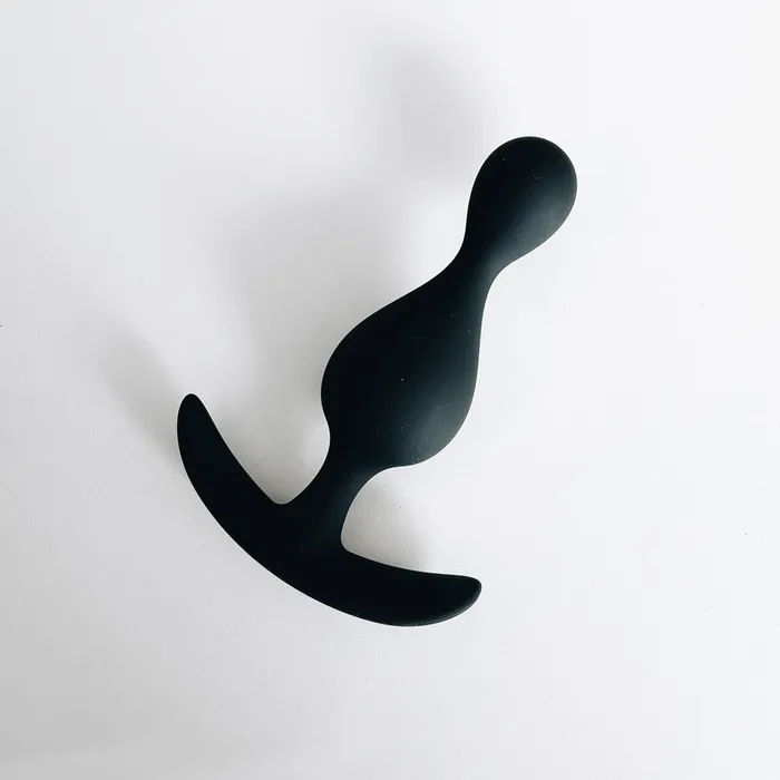 Anal Adventures Wave Plug Blush Male Sex Toys
