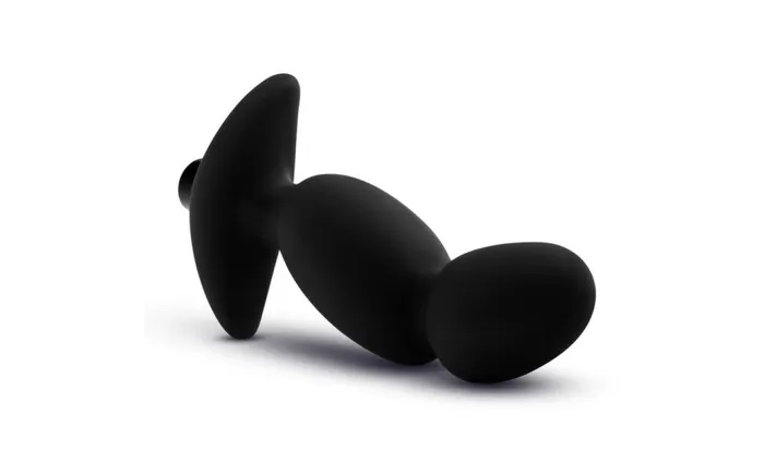 Anal Anal Adventures Anal Adventures Vibrating Silicone Prostate Massager 165cm Black