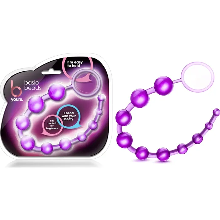 Anal B Yours B Yours Basic Beads Purple