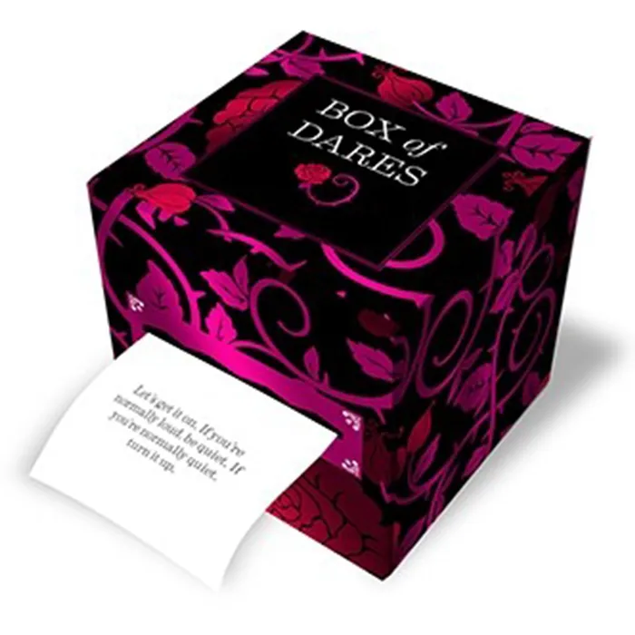 Anal Box of Dares 100 Prompts for Couples Chronicle Books