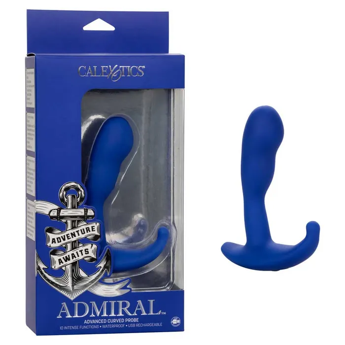 Anal CalExotics Admiral Advanced Curved Probe