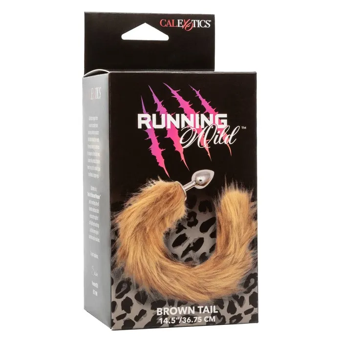 Anal CalExotics Running Wild Brown Tail Plug