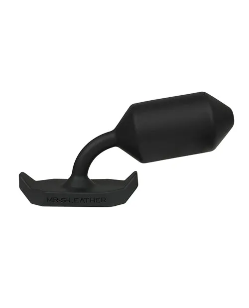 Anal Cyrex Ltd electrastim X Mr S Leather Worlds Most Comfortable Silicone Electro Butt Plug Black