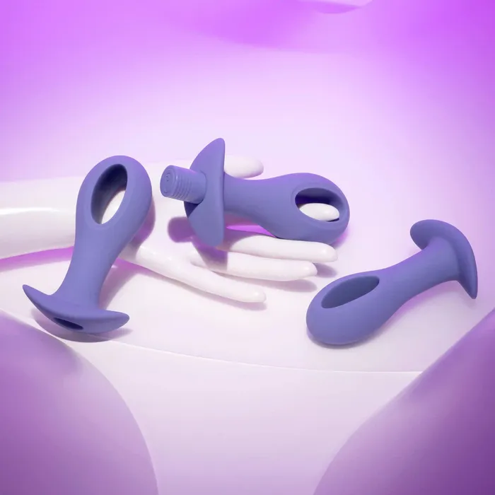 Anal Evolved Novelties Hole Punch Vibrating Plug Set