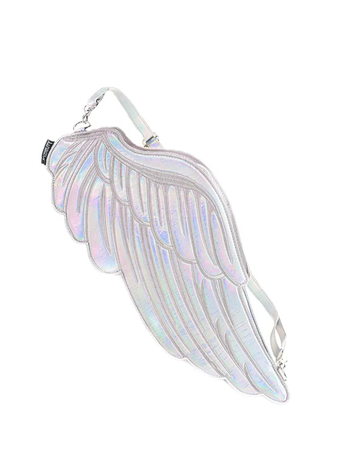 Anal Fydelity Silver Holo Quiver Wing Bag
