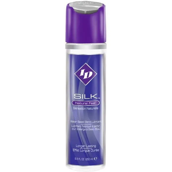 Anal ID Lubricants ID Silk Water Based Lubricant For Long Lasting Natural Play In 85 floz Bottle Anal ID Lubricants ID Silk Water Based Lubricant For Long Lasting Natural Play In 85 floz Bottle