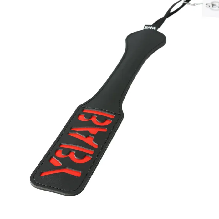 Anal iloveexcitement Sex Mischief Black Vinyl Paddle BABY Anal iloveexcitement Sex Mischief Black Vinyl Paddle BABY