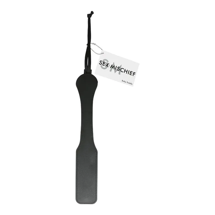 Anal iloveexcitement Sex Mischief Black Vinyl Paddle BABY Anal iloveexcitement Sex Mischief Black Vinyl Paddle BABY