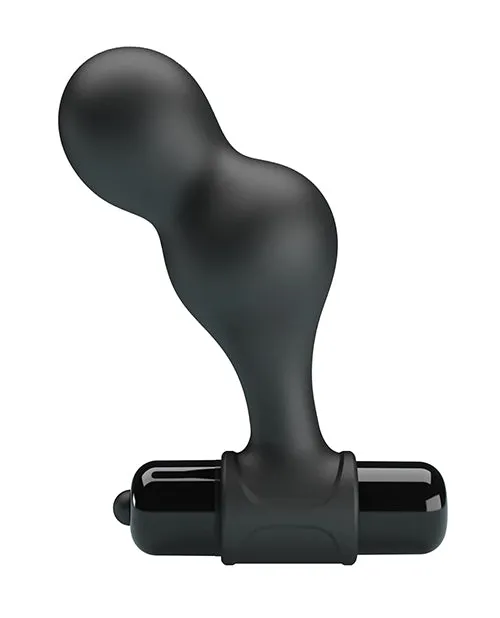 Anal Liaoyang Baile Health Care Produ Mr Play Silicone Anal Vibro Plug Black