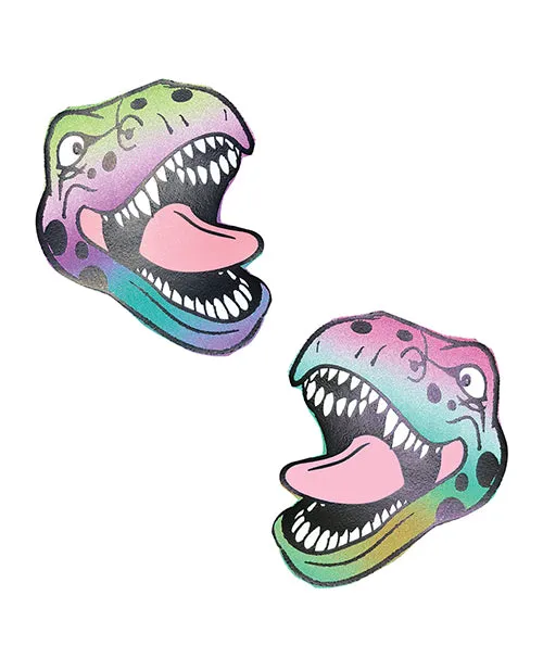 Anal Neva Nude Reflective Dinosaur Pasties Rainbow Os Neva Nude