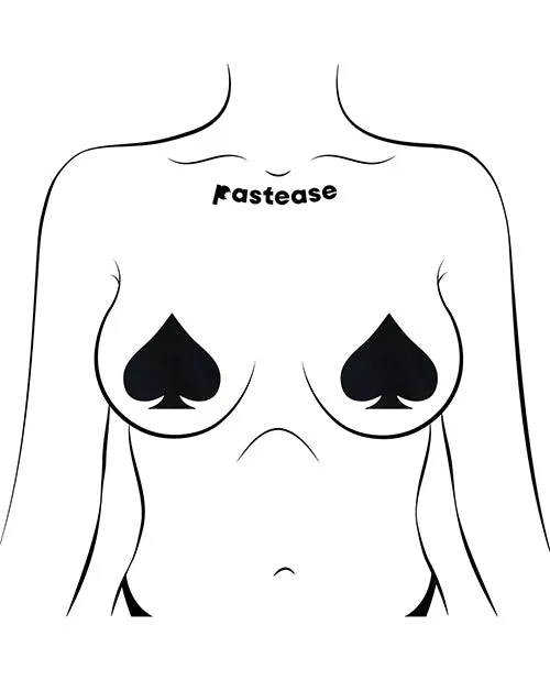 Anal Pastease Pastease Basic Liquid Spade Black Os