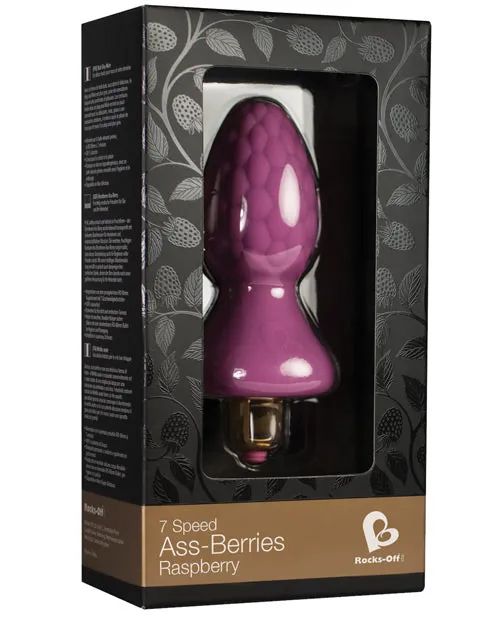 Anal Rocks Off Ass Berries 7 Speed Raspberry Rocksoff