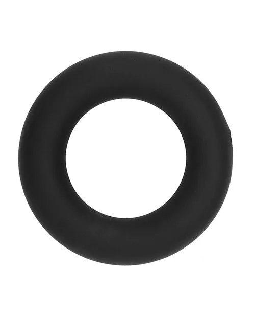 Anal Thank Me Now INC Gender Fluid Snug Hug Tension Ring Black