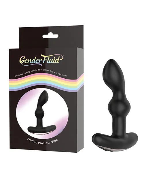 Anal Thank Me Now INC Gender Fluid Thrill Prostate Vibe Black