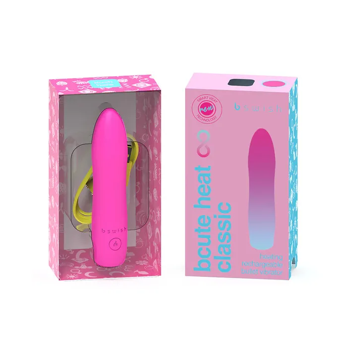 B Swish Bcute Infinite Heat Classic Warming Bullet Vibrator B Swish Female Sex Toys