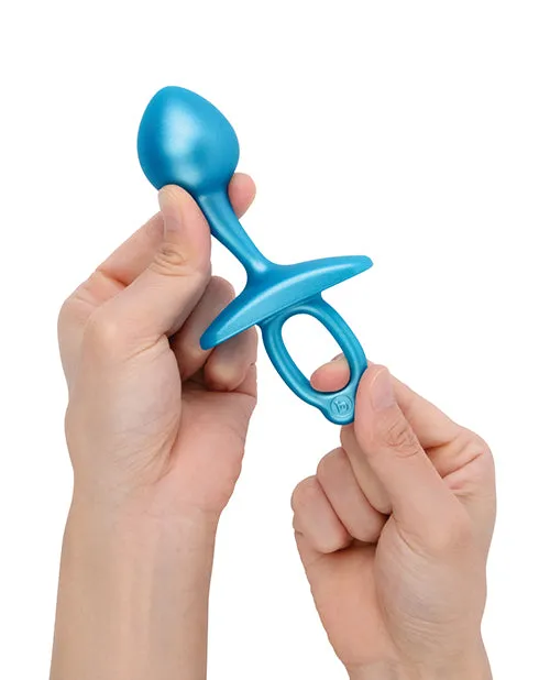 BVibe Butties Bulb Tapered Prostate Plug Blue Cotr INC Anal