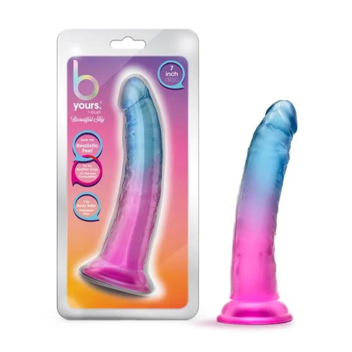 B Yours Dildos B Yours Beautiful Sky Dildo 718cm Mixed