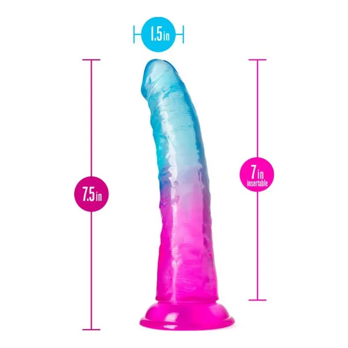 B Yours Dildos B Yours Beautiful Sky Dildo 718cm Mixed